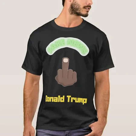 Men's Fake News Donald Trump T-Shirt