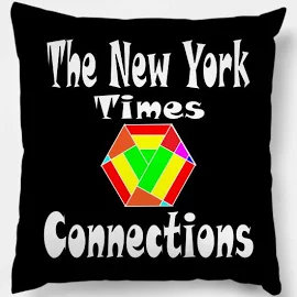 The New York Times Connections Pillow