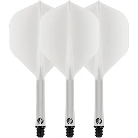 Shot Flight Deck System Clear NO2 Darts Flights