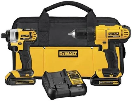 DEWALT 20V MAX Cordless Drill and Impact Driver Combo Kit
