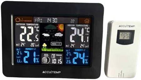 KALEVOL Wireless Colour Weather Station