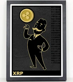 XRP Stacker poster print