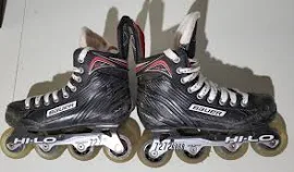 used Junior Bauer Vapor XR300 Hockey Skates Regular Width Size 4