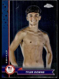 2024 Topps Chrome U.s. Olympic And Paralympic Hopefuls Tyler Downs 27