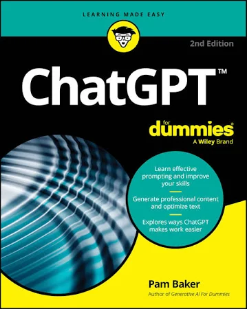ChatGPT for Dummies by Baker, Pam (Paperback)
