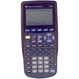 Texas Instruments Ti-89 Graphing Calculator