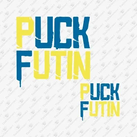 Puck Futin Anti Putin Stand With Ukraine Rude Political Anti War Svg | teedesignery