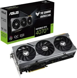 Asus Nvidia GeForce RTX 4070 Ti Video Card OC Edition 12GB GDDR6X TUF-RTX4070TI-O12G-GAMING Domestic Product