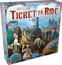 Ticket to Ride: France - Old West Map 6