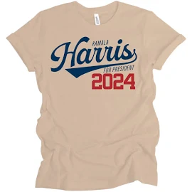 Kamala Harris for President unisex T-Shirt Beige / XXXL