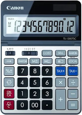 Canon TS-1200TSC Desktop Calculator