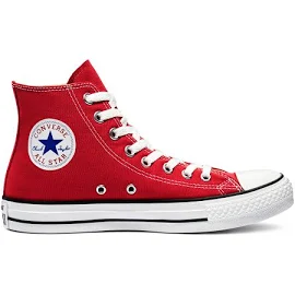 Converse Chuck Taylor Hi Top All Star Canvas Upper Skate Shoes 12 Men / 14 Women Red