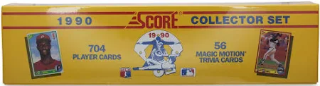 Mlb 1990 Score Ensemble De Collection De Baseball Ligue Majeure / 704 Cartes Autre Comme Spécifié