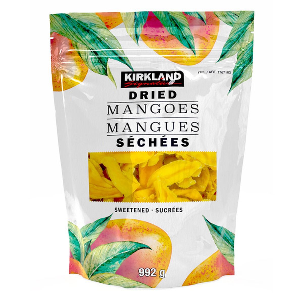 Kirkland Signature Sweetened Dried Mangoes