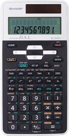 Sharp EL531XTWH Scientific Calculator