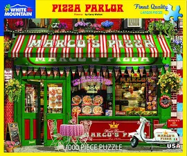 White Mountain Puzzles Pizza Parlor 1000 Piece Puzzle