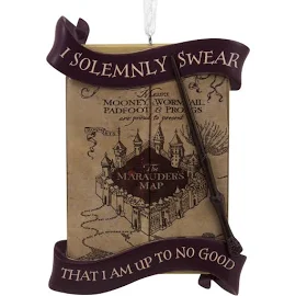 Hallmark Harry Potter Marauder's Map Ornament