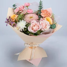 Large Pastel Bouquet, Birthday Flowers For Her, Same Day Delivery
