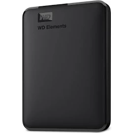 Wd Elements Wdbu6y0050bbk 5 Tb Portable Hard Drive - External - Black - Usb