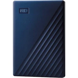 WD My Passport 2TB USB Portable External Hard Drive for Mac (WDBA2D0020BBL-WESN) - Blue
