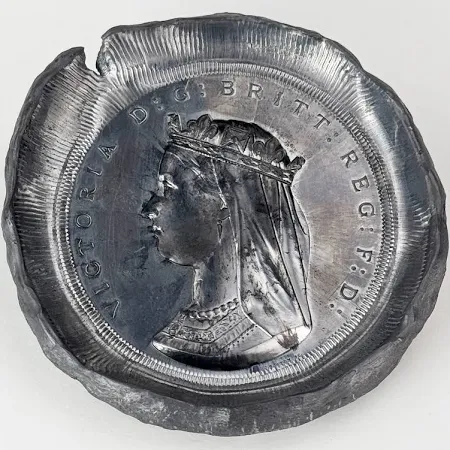 1867 Confederation Medal Re-strike Lead Splasher Trial Strike Set