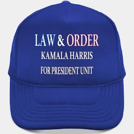 Law and Order Kamala Harris for President Unit 2024 Hat