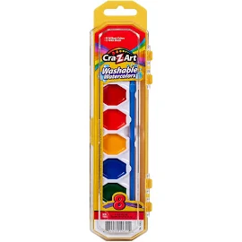 Cra-Z-Art Watercolors Washable - 8 ct