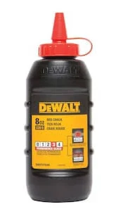 DEWALT DWHT47048L 8oz Red Chalk