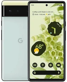 Google Pixel 6 Single Sim + eSim 128GB 5G GR1YH (Sorta Seafoam) / GENUINE / 24 Months Warranty Promo