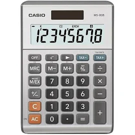 Casio Ms80ssih Solar Desktop Calculator