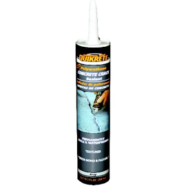 Quikrete 8620-17 Commercial Grade Polyurethane Concrete Crack Sealant, 10 oz