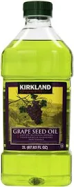 Kirkland Grape Seed Oil - 2 L bottle