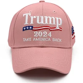 Trump 2024 Take America Back Pink Hat