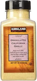 Kirkland Signature Granulated California Garlic Powder - 18 oz jar