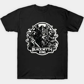 New Original Game Black Myth Wukong King Logo T-Shirt