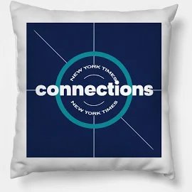 Connections New York Times Pillow