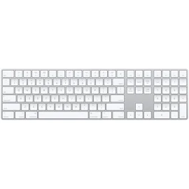 Apple MQ052LL/A Magic Keyboard with Numeric Keypad - US English - Silver/White
