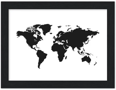Optimalprint World Map Poster