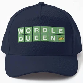 Wordle Queen wordle Baseball Cap