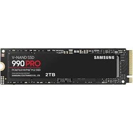 Samsung MZ-V9P2T0B/AM 2TB 990 Pro M.2 PCIe 4.0 NVMe SSD