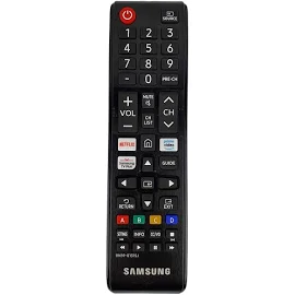 Samsung OEM Remote Control with Netflix Hotkey - Black (bn59-01315j)