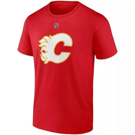 Calgary Flames Fanatics Johnny Gaudreau Stacked Player T Shirt