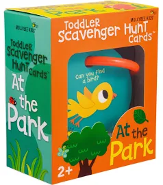 Mollybee Kids Toddler Scavenger Hunt Cards at The Park