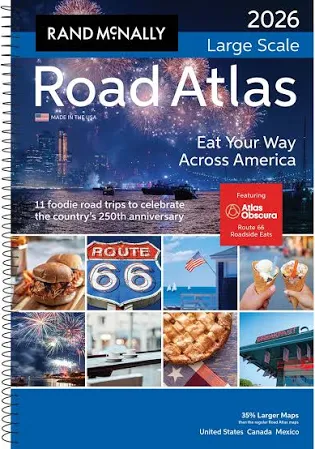 2026 Rand McNally Large Scale Road Atlas