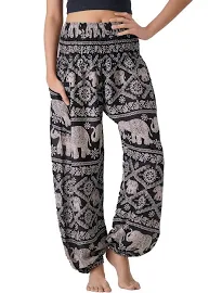 B Bangkok Pants Harem Pants Women Yoga Boho Clothes with Pockets