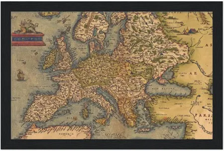 Optimalprint Antique Map of Europe Poster