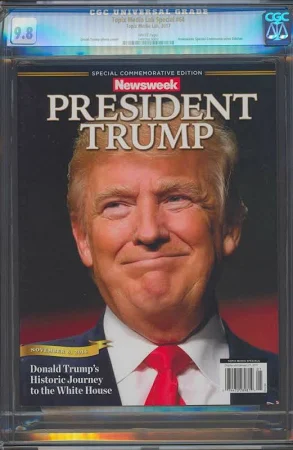 Newsweek President Trump Magazine - Commemorative Edition - Cgc 9.8 -