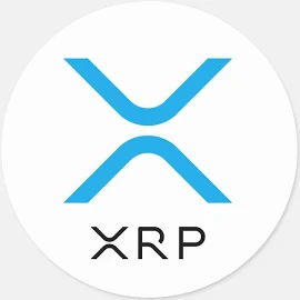 XRP Ripple Blue & Black Logo Stickers
