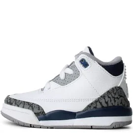 Air Jordan 3 Retro TD - White / Midnight Navy 7C