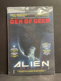 Den Of Geek 14 2024 Alien Romulus Poly-bagged High Grade Magazine